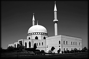 Мечеть - картинки для гравировки